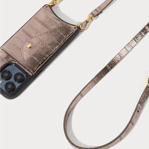 Bandolier Metallic Crossbody Phone Case